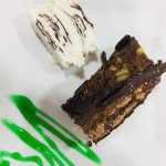 Brownie con helado